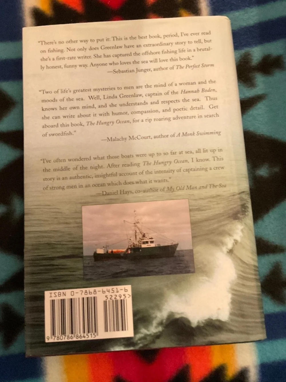 The hungry ocean Linda Greenlaw paperback see adventure memoir